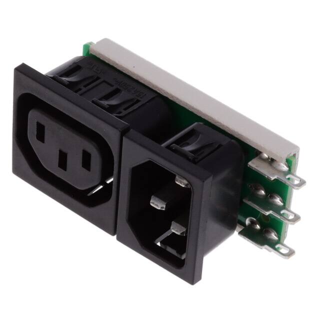 6421.0051.10 PWR ENT IN/OUT IEC320-2-2F PNL
