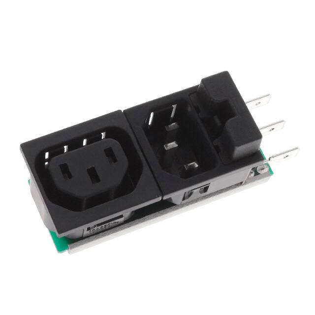 6423.0153.12 PWR ENT IN/OUT IEC320-2-2F PNL