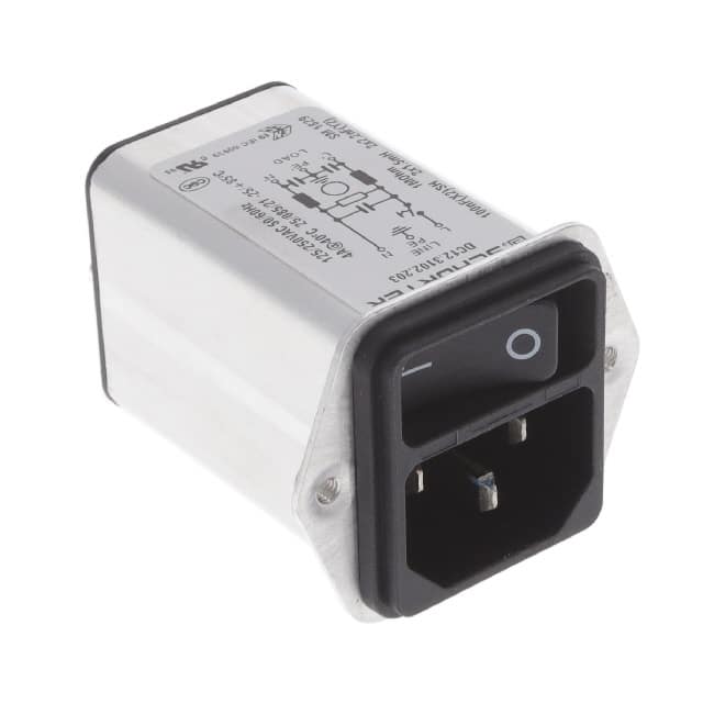 DC12.3102.203 PWR ENT MOD RCPT IEC320-C14 PNL