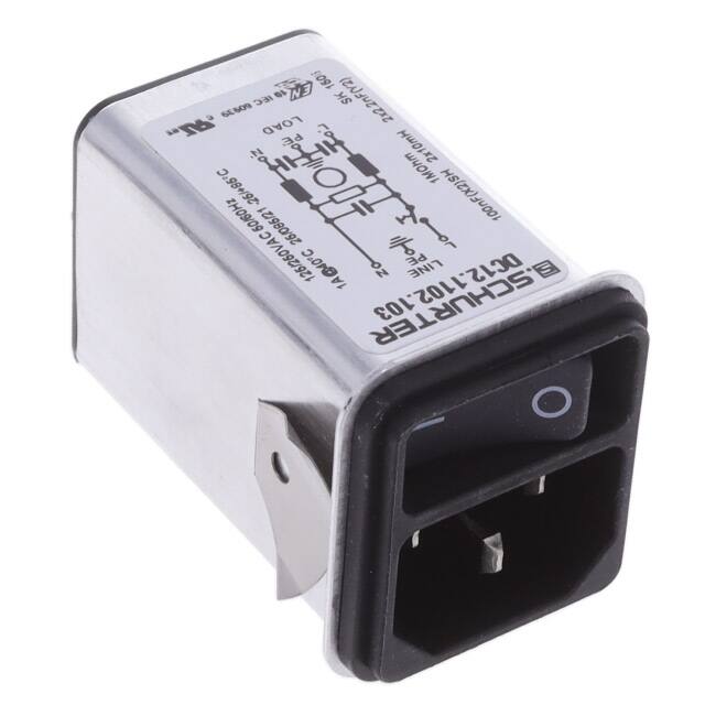 DC12.1102.103 PWR ENT MOD RCPT IEC320-C14 PNL