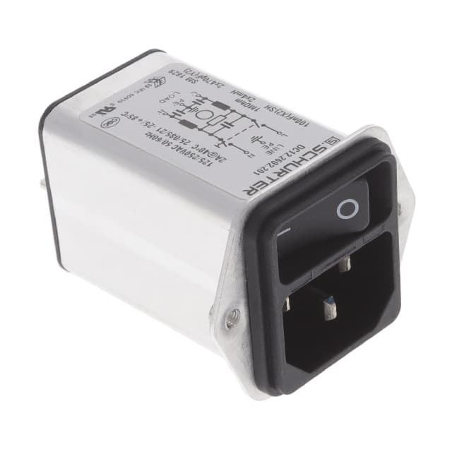DC12.2602.201 PWR ENT MOD RCPT IEC320-C14 PNL