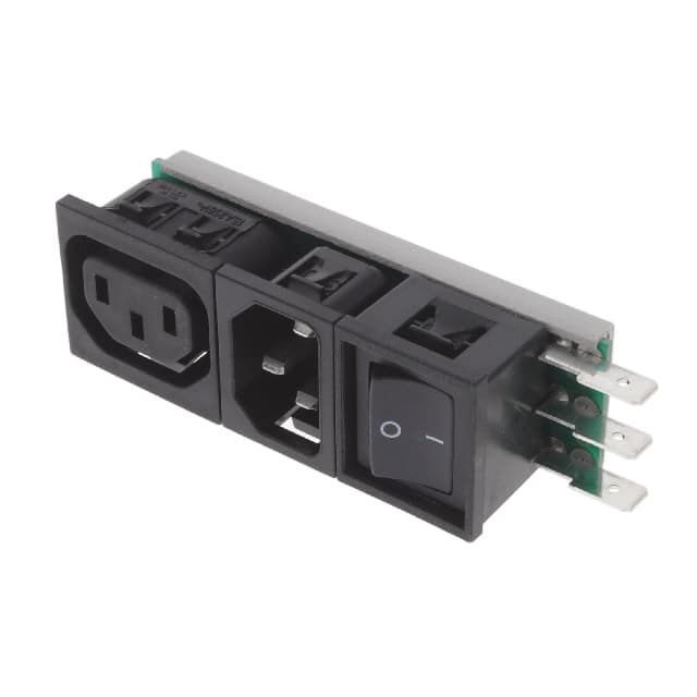 6431.0053.30 PWR ENT IN/OUT IEC320-2-2F PNL