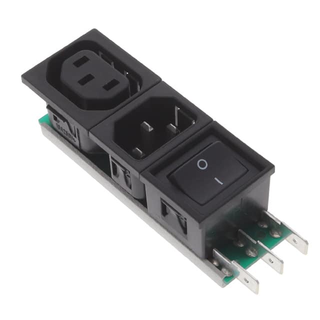 6431.0053.12 PWR ENT IN/OUT IEC320-2-2F PNL