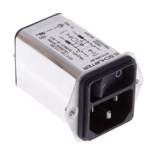 DC12.5202.201 PWR ENT MOD RCPT IEC320-C14 PNL