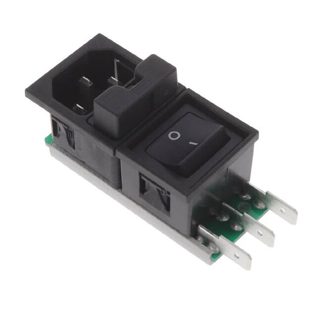 6424.0153.10 PWR ENT MOD RCPT IEC320-C14 PNL