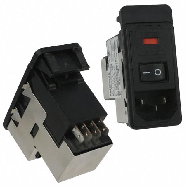 7-6609946-3 PWR ENT MOD RCPT IEC320-C14 PNL