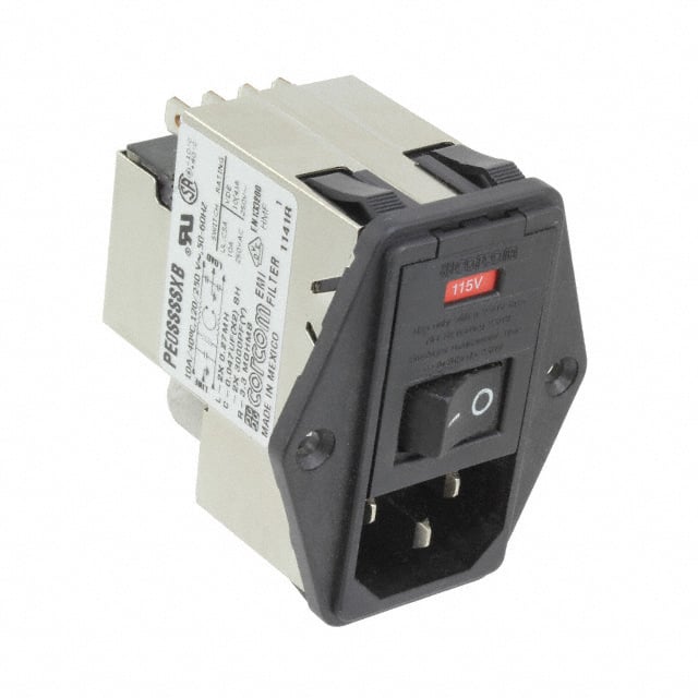 2-6609104-7 PWR ENT MOD RCPT IEC320-C14 PNL