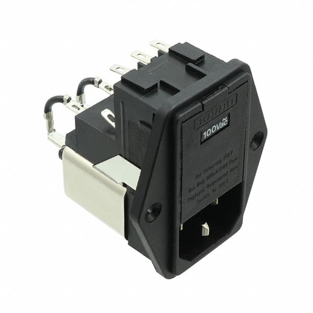 FN378-4-21 PWR ENT MOD RCPT IEC320-C14 PNL