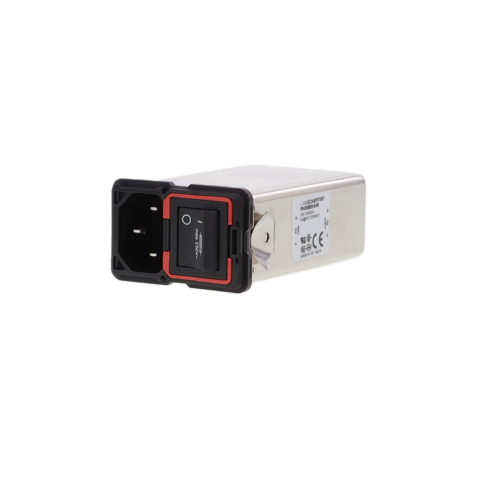 FN9289EB-6-06 PWR ENT MOD RCPT IEC320-C14 PNL
