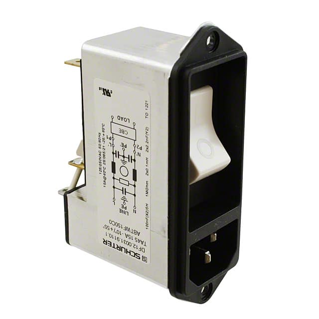 DF12.0847.5310.1 PWR ENT MOD RCPT IEC320-C14 PNL