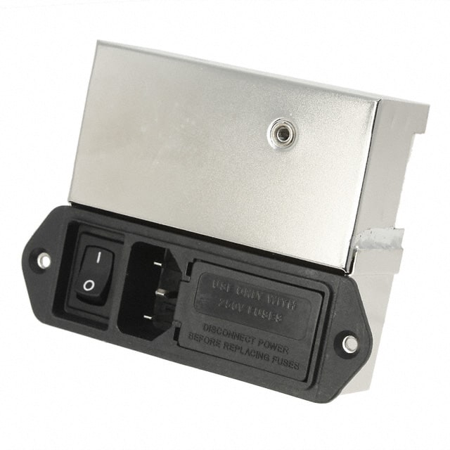 6609131-7 PWR ENT MOD RCPT IEC320-C14 PNL