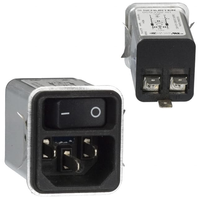 DC12.2102.101 PWR ENT MOD RCPT IEC320-C14 PNL