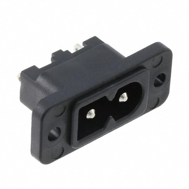 6160.0143 2577, IEC APPLIANCE INLET C8P, 7