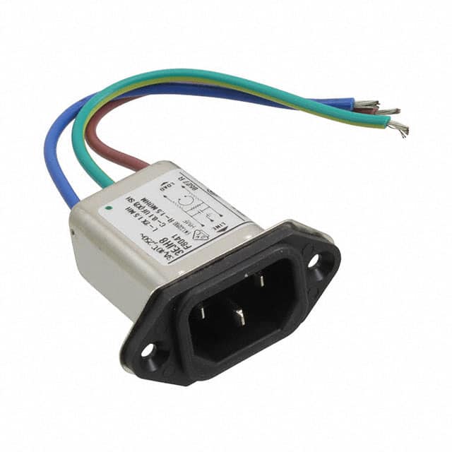 2-6609008-9 PWR ENT RCPT IEC320-C14 PNL WIRE