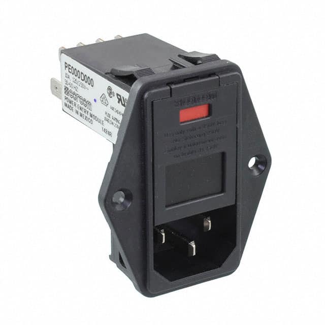 3-6609956-7 PWR ENT MOD RCPT IEC320-C14 PNL