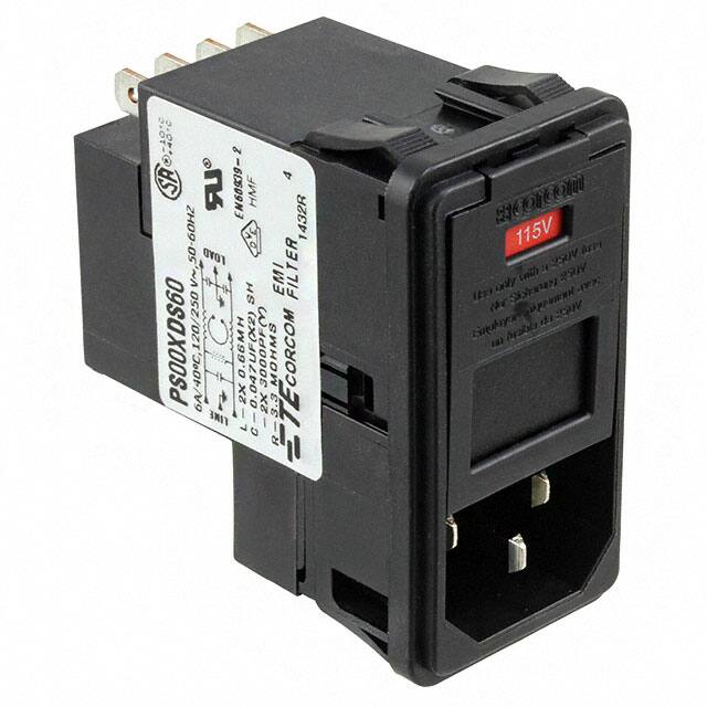 PS00XDS60 PWR ENT MOD RCPT IEC320-C14 PNL
