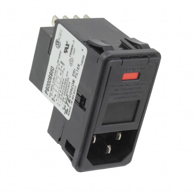 PS000SS60 PWR ENT MOD RCPT IEC320-C14 PNL