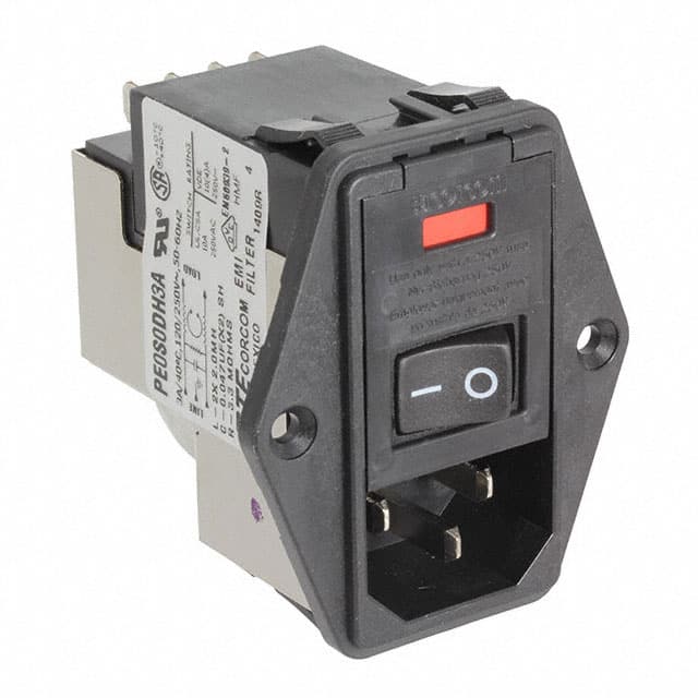 4-6609929-5 PWR ENT MOD RCPT IEC320-C14 PNL