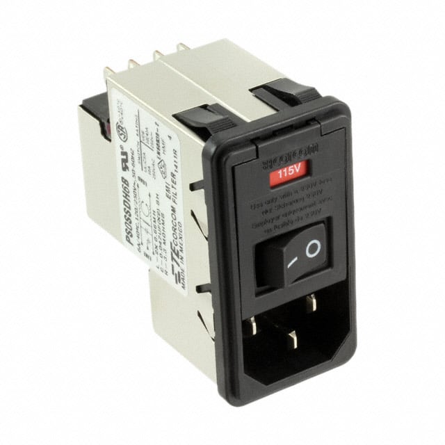 1-6609951-3 PWR ENT MOD RCPT IEC320-C14 PNL