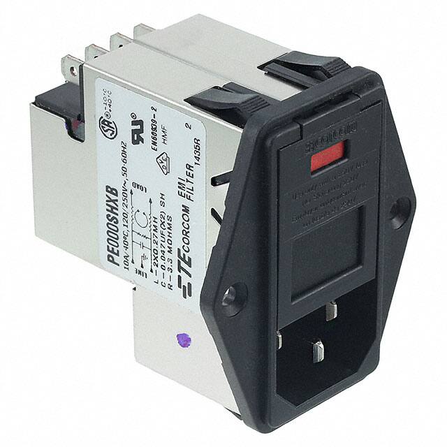 8-6609930-8 PWR ENT MOD RCPT IEC320-C14 PNL