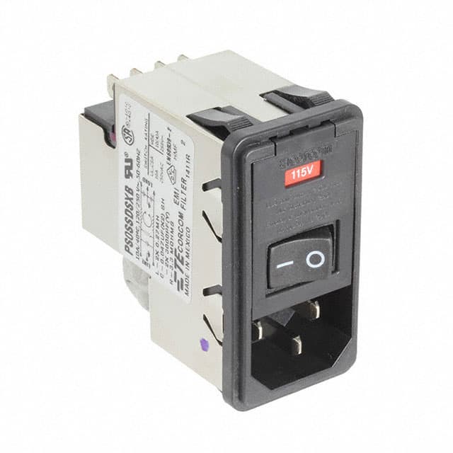 1-6609951-7 PWR ENT MOD RCPT IEC320-C14 PNL