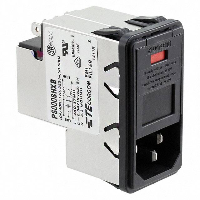 5-6609952-5 PWR ENT MOD RCPT IEC320-C14 PNL
