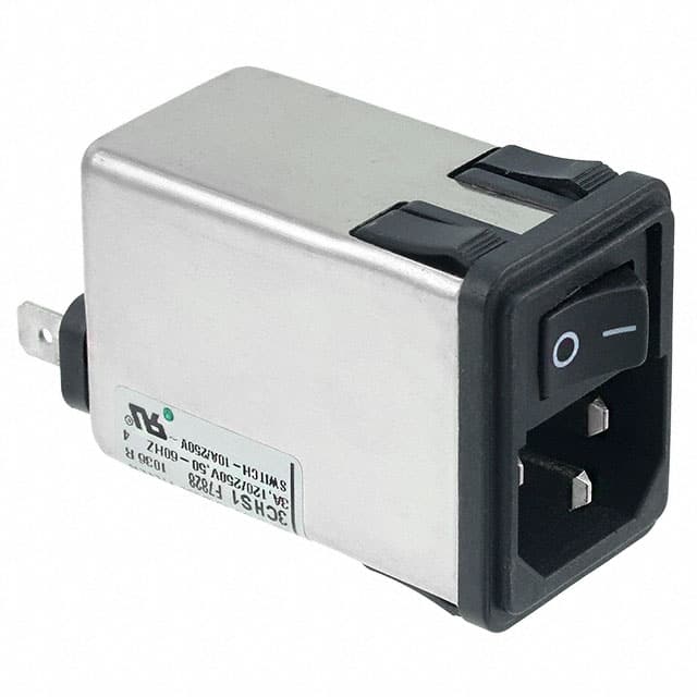 3CHS1 PWR ENT MOD RCPT IEC320-C14 PNL