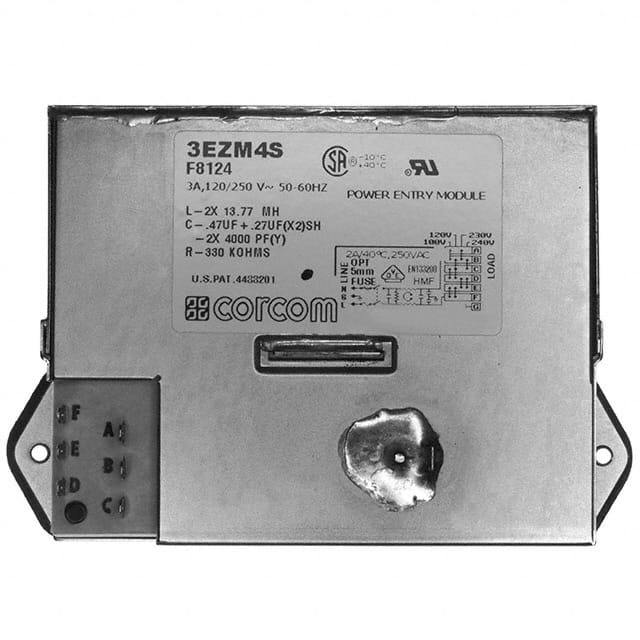 1-6609132-0 PWR ENT MOD RCPT IEC320-C14 PNL