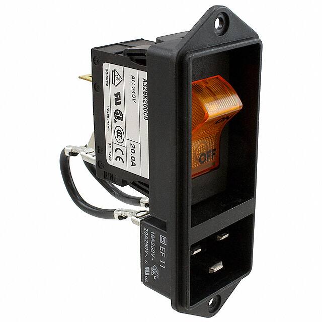 EF11.2561.0010.01 PWR ENT MOD RCPT IEC320-C20 PNL