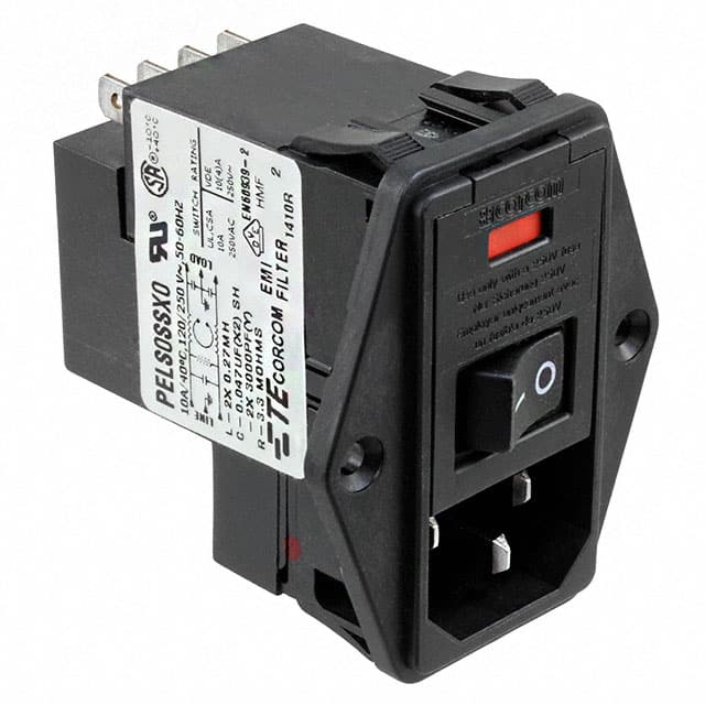 2-6609104-1 PWR ENT MOD RCPT IEC320-C14 PNL