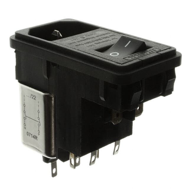 FN382-4-22 PWR ENT MOD RCPT IEC320-C14 PNL