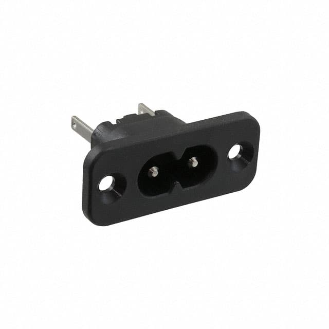 6160.0007 PWR ENT RCPT IEC320-C8 PANEL QC