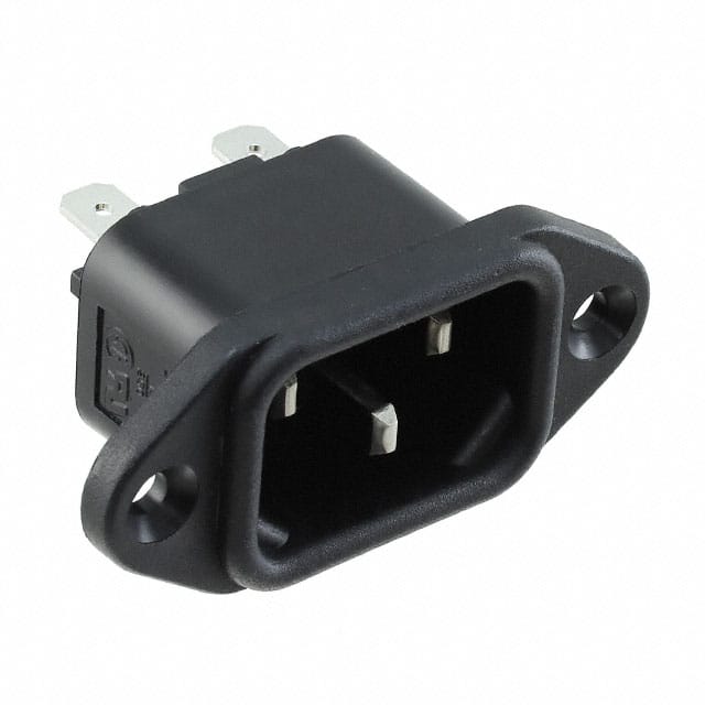 PX0580/48 PWR ENT RCPT IEC320-C14 PANEL QC