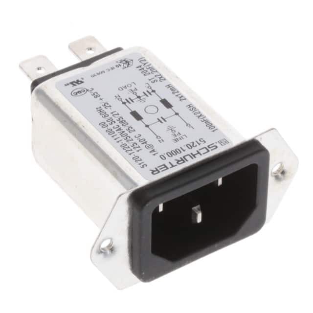 5120.1000.0 PWR ENT RCPT IEC320-C14 PANEL QC