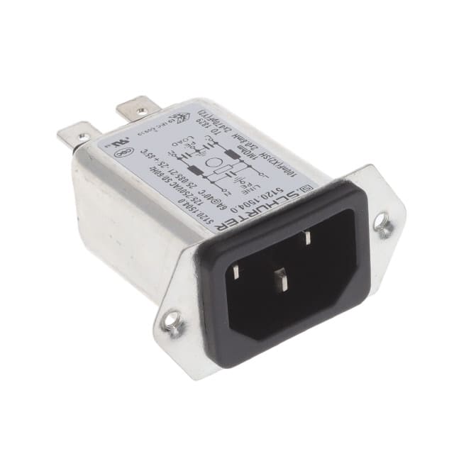 5120.1504.0 PWR ENT RCPT IEC320-C14 FILTER