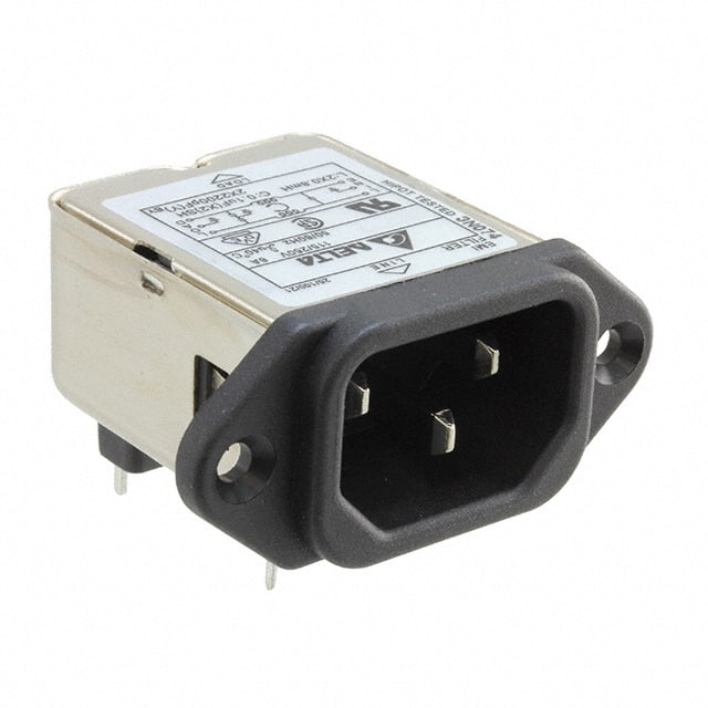 06ME3G PWR ENT RCPT IEC320-C14 PNL SLDR