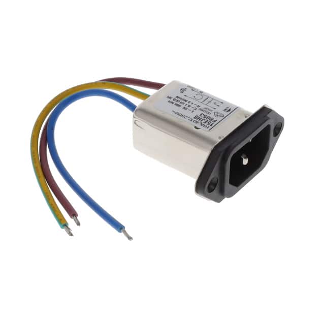 3-6609008-2 PWR ENT RCPT IEC320-C14 PNL WIRE