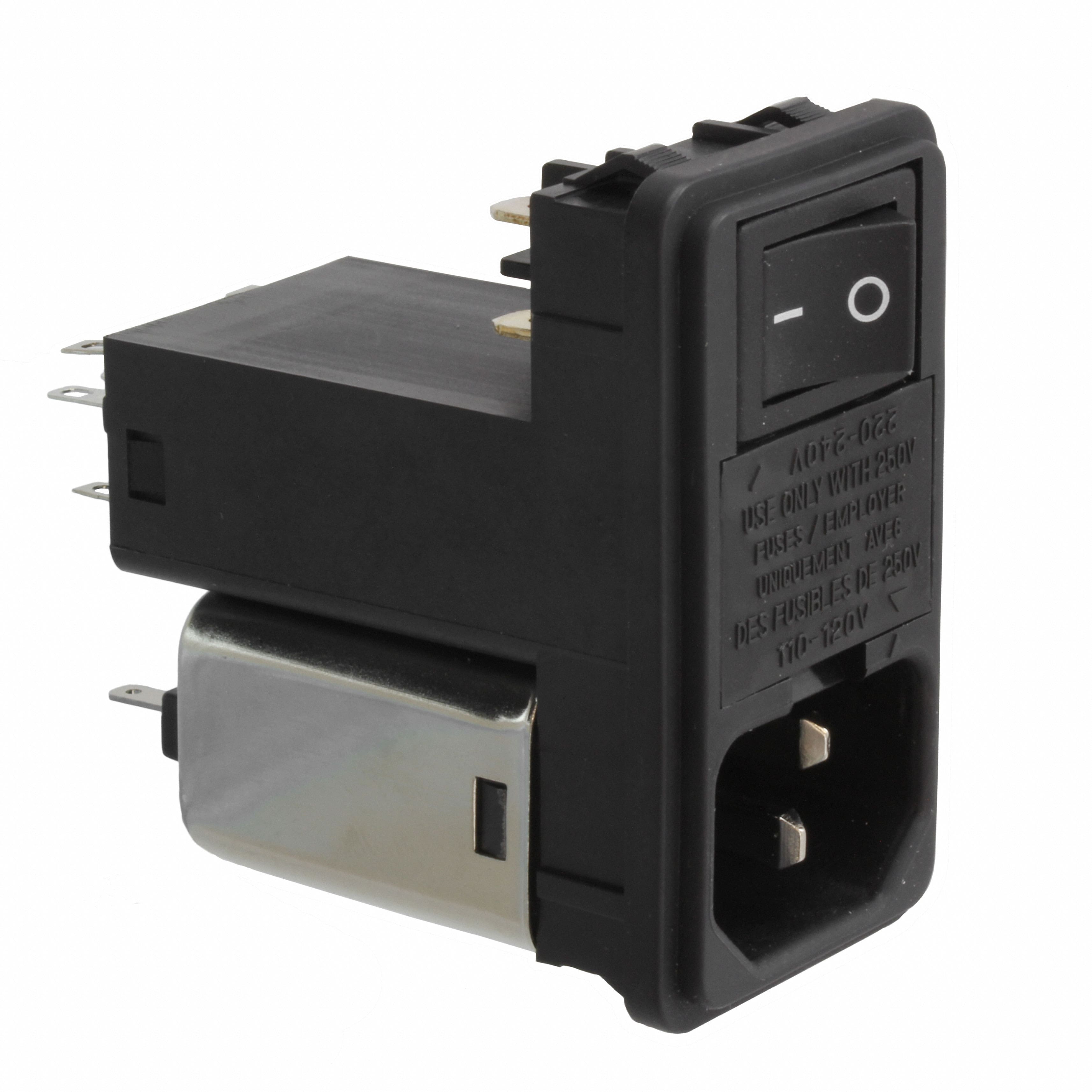 10NB3M PWR ENT MOD RCPT IEC320-C14 PNL