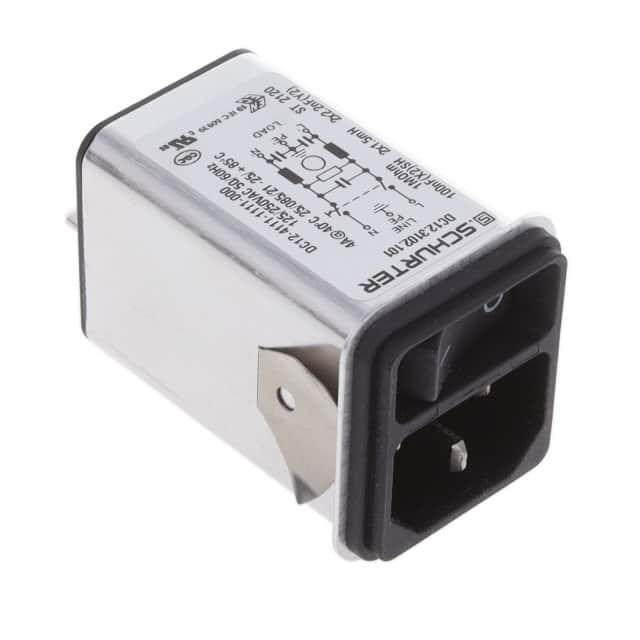 DC12.3102.101 PWR ENT MOD RCPT IEC320-C14 PNL