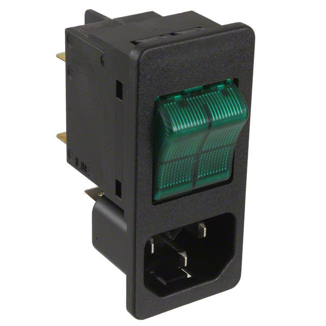 6135.0140.0210 PWR ENT MOD RCPT IEC320-C14 PNL