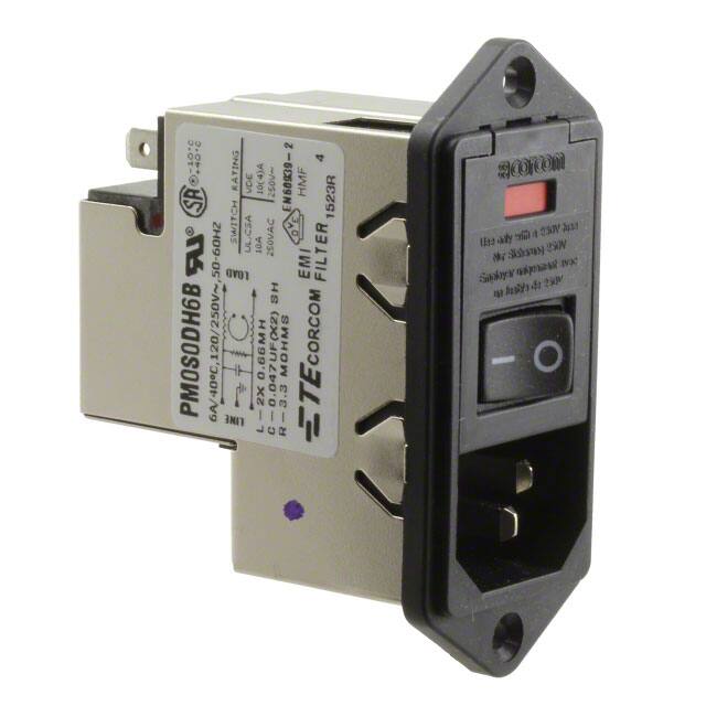7-6609940-6 PWR ENT MOD RCPT IEC320-C14 PNL