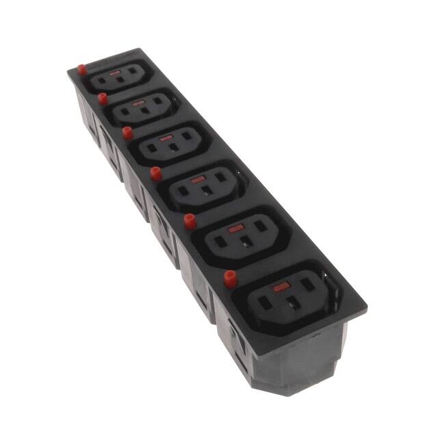 C13-6 TIER-LOCKING OUTLET 6 TIER C13 LOCKABLE OUTLET SOCKE