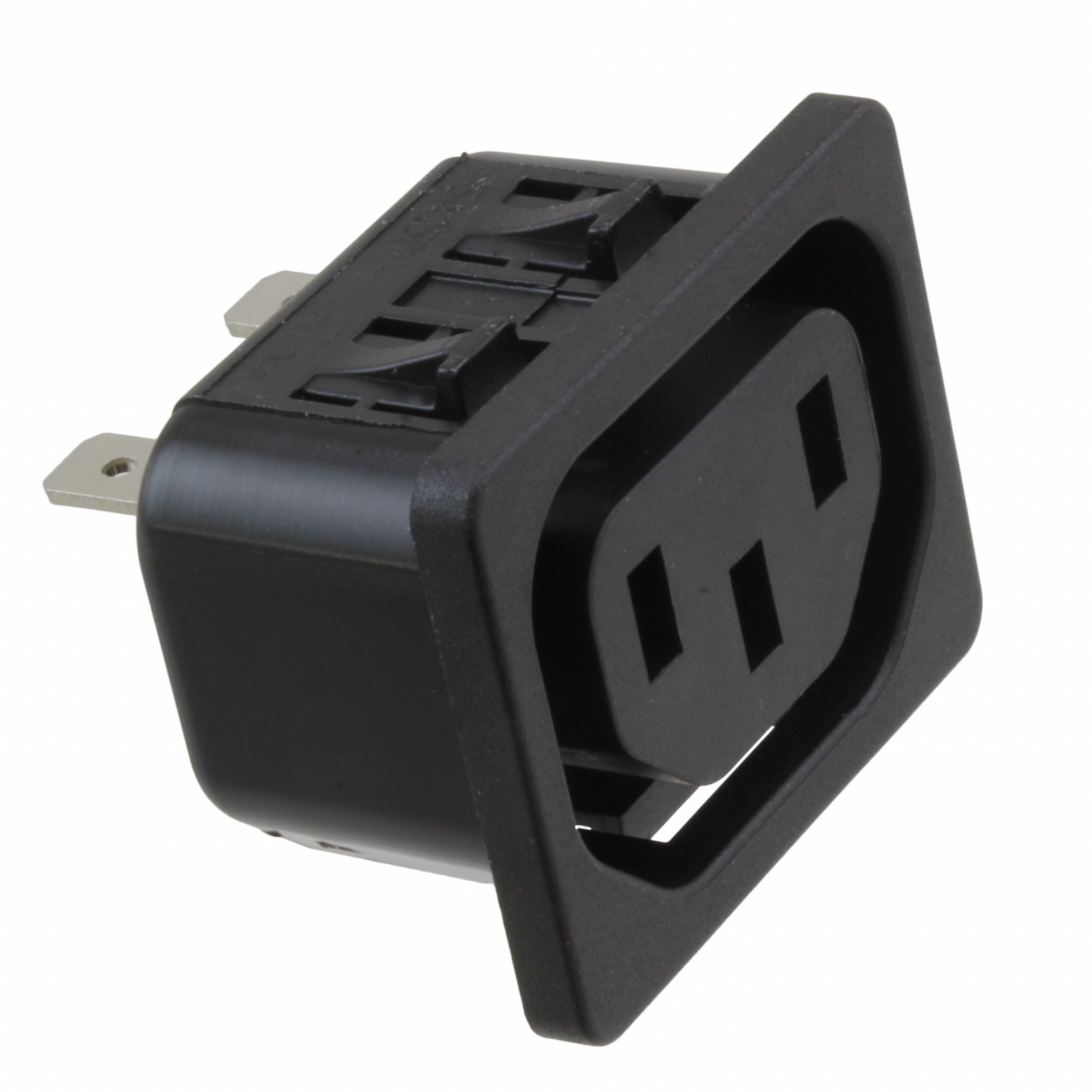 6600.4230 PWR ENT RCPT IEC320-2-2F PNL QC