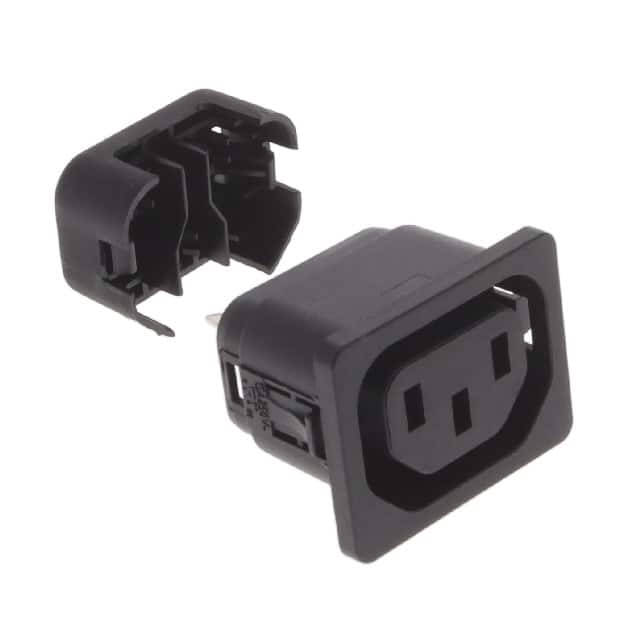 6610.1015 PWR ENT RCPT IEC320-2-2F PNL IDC
