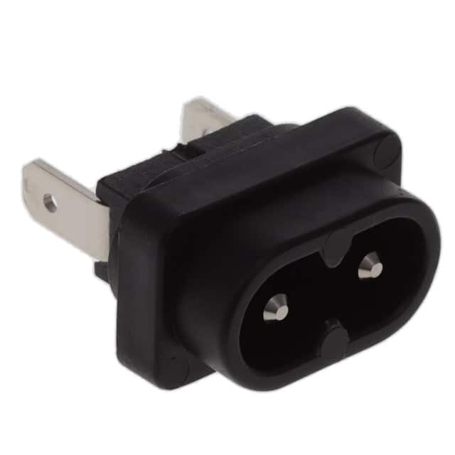 6160.0026 PWR ENT RCPT IEC320-C8 PANEL QC