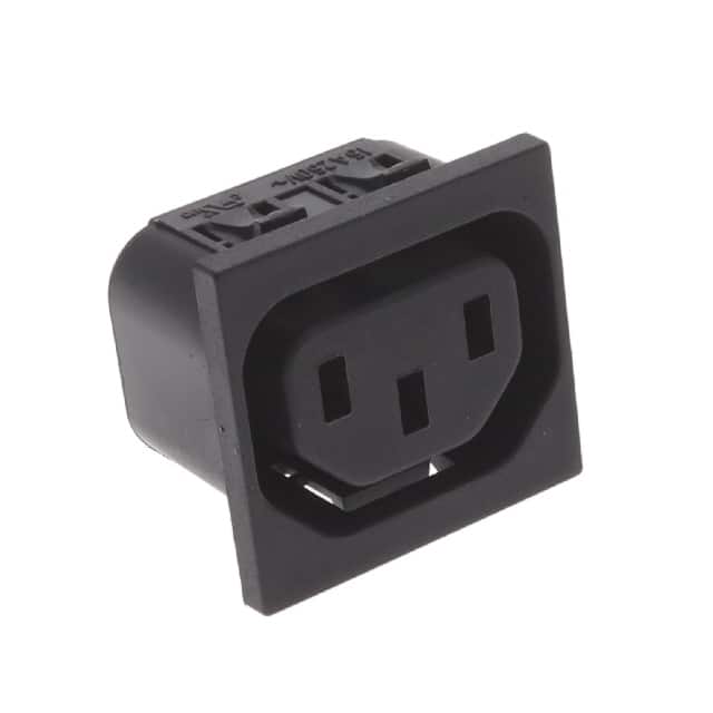 6650.4525 PWR ENT RCPT IEC320-2-2F PANEL