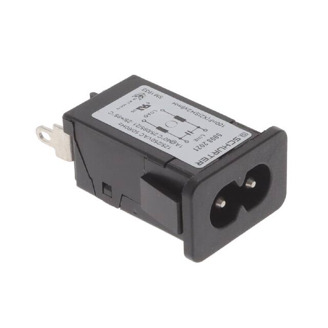 5008.2021 PWR ENT RCPT IEC320-C8 PNL SLDR