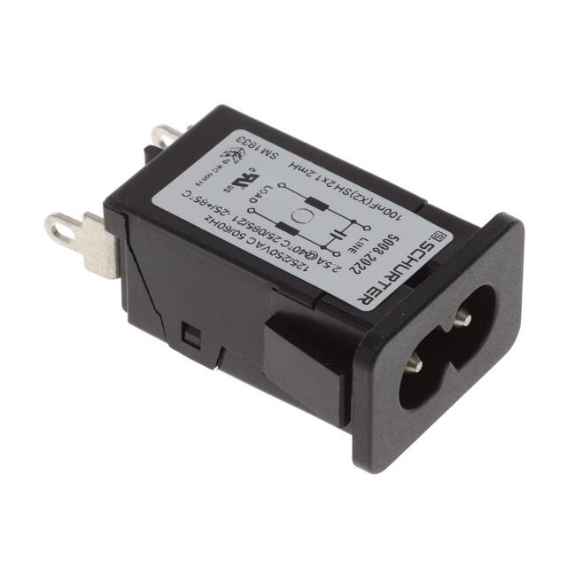 5008.2022 PWR ENT RCPT IEC320-C8 PNL SLDR