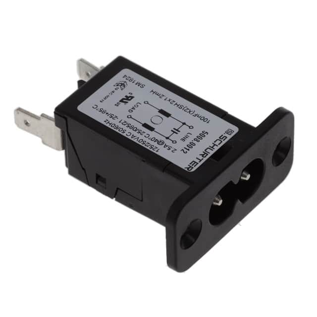 5008.0012 PWR ENT RCPT IEC320-C8 PANEL QC