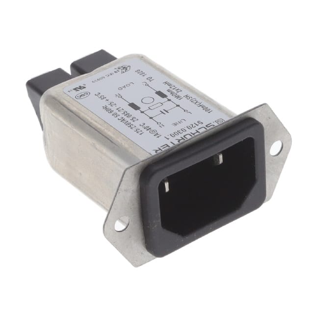 5120.0300.1 PWR ENT RCPT IEC320-C18 PANEL QC